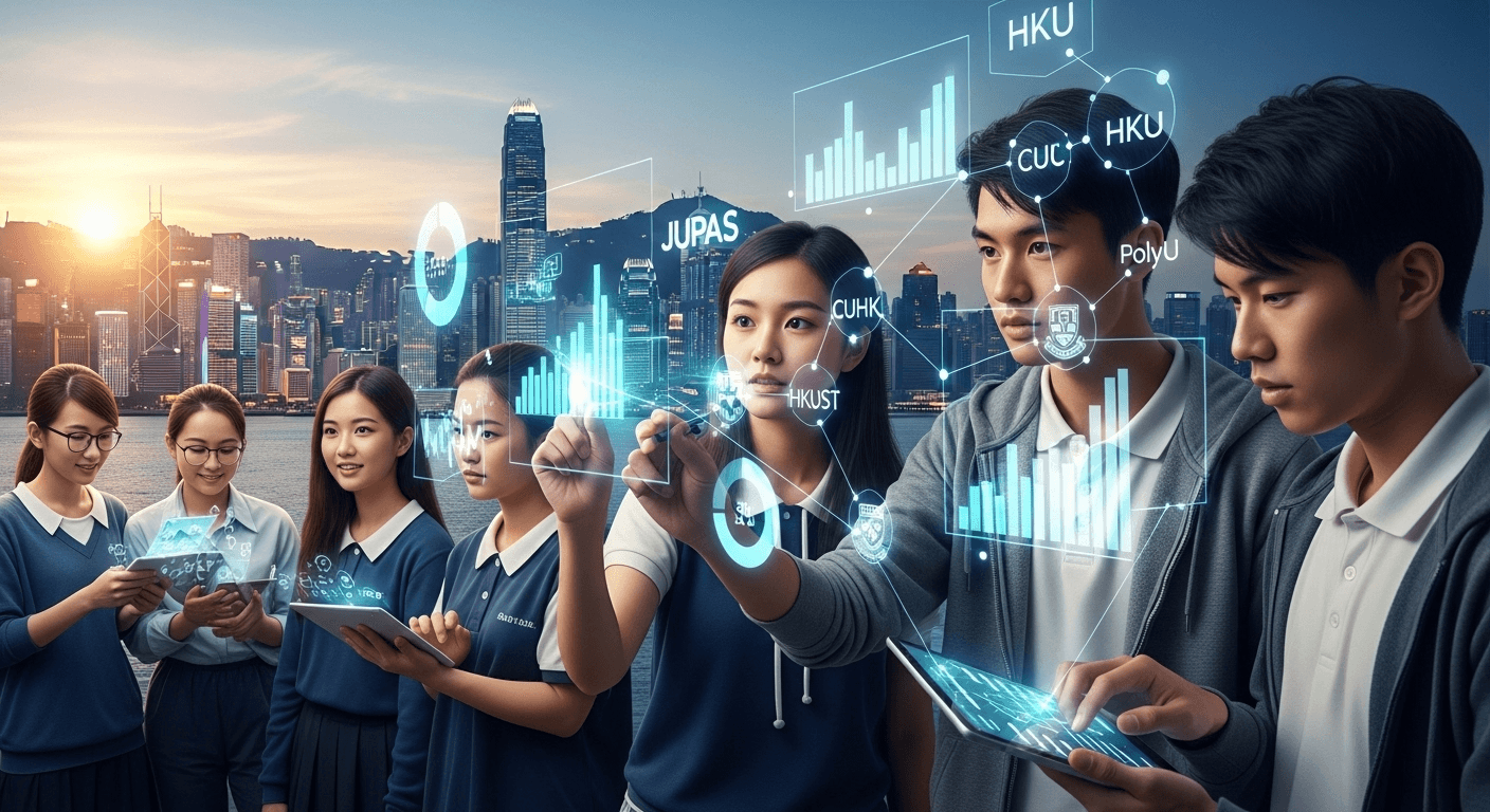 JUPAS盡取學位:活用大學數據 智慧選科排序