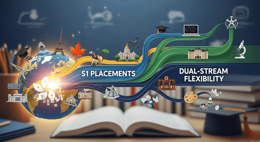 全球升學新趨勢:優先選擇具「雙軌」彈性的中一學位,為未來 DSE 提供多重保障