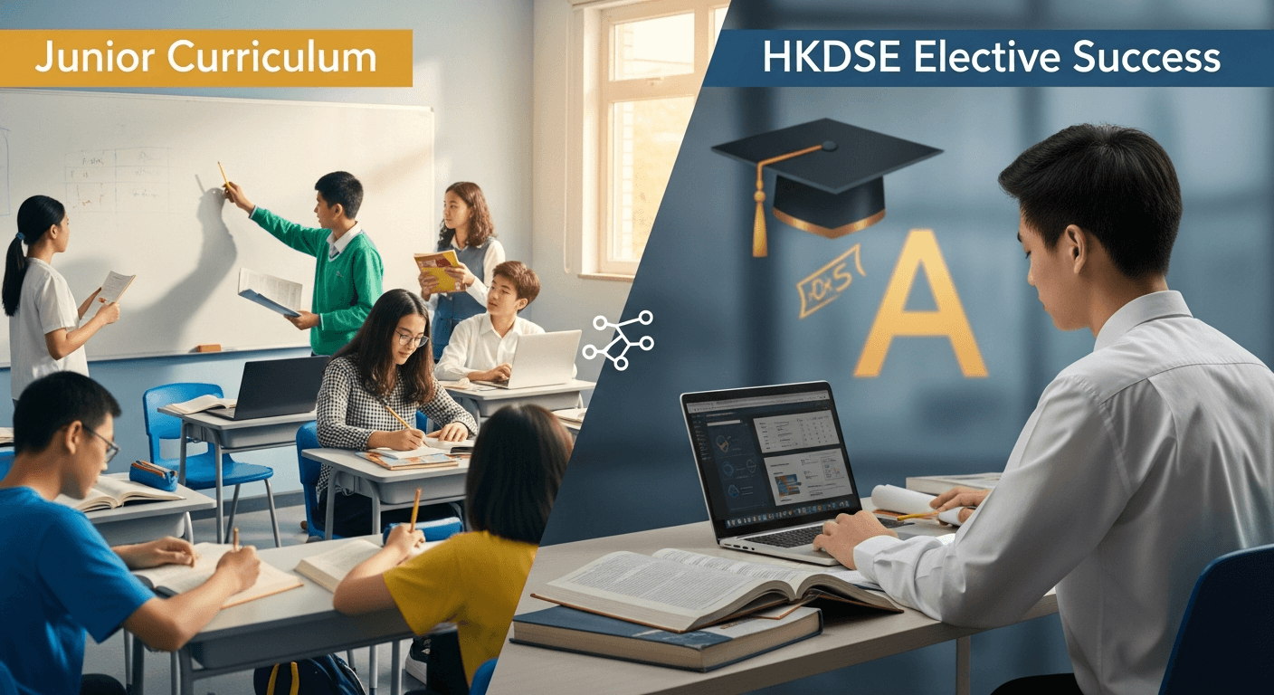 初中課程分流策略:評析中一專修班成效,優化未來文憑試選修科表現