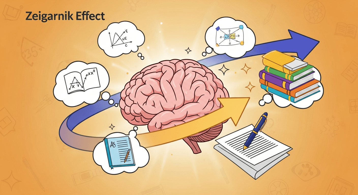 The Zeigarnik Effect: Exploiting the Psychology of Unfinished Tasks to Sustain HKDSE Study Momentum